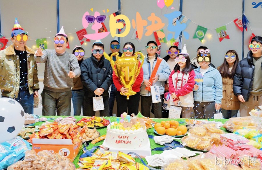 圣诞快乐丨bibo必博电子第四季度足球主题生日会精彩回顾！